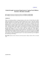 Global Strength Assessment Requirement of Ageing Fixed Offshore Structure with Joint Anomalies