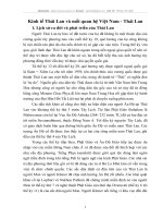 Kinh tế Thái Lan và mối quan hệ Việt Nam - Thái Lan