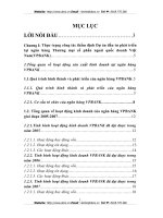 Các giải pháp nhằm nâng cao chất lượng công tác thẩm định dự án đầu tư tại ngân hàng Thương mại Cổ phần Doanh nghiệp ngoài Quốc doanh Việt Nam VPBANK