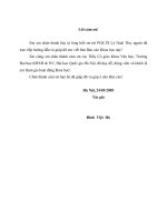 Một vài phương diện về kỹ thuật tự sự trong tiểu thuyết Lão Khổ