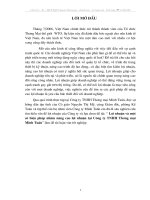 Lợi nhuận và một số biện pháp nhằm nâng cao lợi nhuận tại công ty TNHH Thương Mại Minh Tuấn