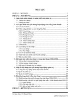 Báo cáo tổng hợp   Công ty cổ phần May Nam Hà