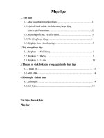 Qúa trình hình thành và phát triển khách sạn Paramount