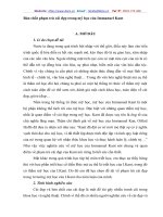 Bản chất phạm trù cái đẹp trong mỹ học của Immanuel Kant