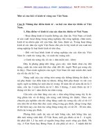 Một số câu hỏi về kinh tế vùng cao Việt Nam