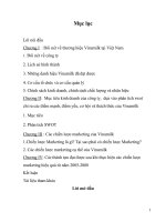 Các chiến lược marketing của Vinamilk