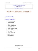 Dự án cửa hàng tự chọn N2