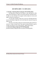 hệ thống điện - tự động hóa