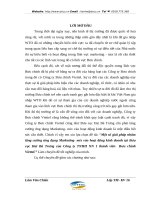 Một số giải pháp nhằm tăng cường ứng dụng Marketing- mix vào hoạt động kinh doanh tại Bưu cục Hai Bà Trưng của Công ty TNHH NN 1 thành viên  Bưu chính Viettel