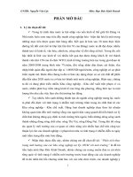 Phân tích thực trạng ảnh hưởng của các khu công nghiệp tại Tp. HCM với môi trường