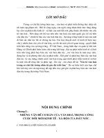 Yếu tố văn hoá trong cơ chế thị trường nhìn từ góc độ triết học