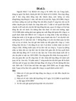 việc giao kết hợp đồng của công ty và việc điều chuyển lao động