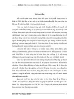 Tổ chức bộ máy kế toán và hệ thống kế toán tại Công ty TNHH in Khuyến học