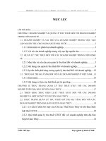 Giải pháp tăng cường công tác quản lý thu thuế GTGT đối với các doanh nghiệp trên địa bàn huyện Giao Thủy tỉnh Nam Định
