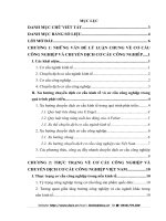 Cơ cấu công nghiệp và chuyển dịch cơ cấu công nghiệp Việt Nam( giai đoạn 2010- 2020