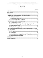 THUẬN LỢI KHÓ KHĂN KHI VIỆT NAM GIA NHẬP WTO