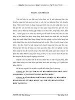 MỘT SỐ KIẾN NGHỊ NHẰM NÂNG CAO HIỆU QUẢ KHAI THÁC NGHIỆP VỤ BẢO HIỂM HÀNG HOÁ XUẤT NHẬP KHẨU VẬN CHUYỂN BẰNG ĐƯỜNG BIỂN Ở PJICO TRONG NHỮNG NĂM TỚI