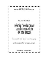 Một số giải pháp nhằm nâng cao hiệu quả hoạt động kinh doanh xuất nhập khẩu của công ty xuất nhập khẩu và tư vấn