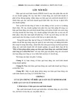 một số biện pháp nhằm nâng cao hiệu quả hoạt động sản xuất kinh doanh của công ty cơ khí Phổ Yên