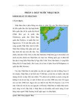 ĐẤT NƯỚC NHẬT BẢN