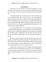 MỘT SỐ GIẢI PHÁP NHẰM ĐẨY MẠNH NGHIỆP VỤ GIAO NHẬN VẬN CHUYỂN HÀNG HOÁ XUẤT NHẬP KHẨU BẰNG ĐƯỜNG HÀNG KHÔNG Ở CÔNG TY TNHH QUỐC TẾ VẠN NIÊN