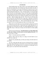 Vốn kinh doanh và các biện pháp nâng cao hiệu quả sử dụng vốn kinh doanh của doanh nghiệp thương mại