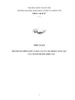 MỘ THUYỀN ĐÔNG SƠN VÀ DẤU ẤN CỦA NÓ TRONG TÁNG TỤC CỦA NGƯỜI MƯỜNG HIỆN NAY