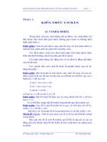 Một hướng tiếp tục mở rộng của định lý Jacobson