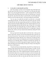 Nghiên cứu mối quan hệ giữa môi trường và phát triển trong quy hoạch khai thác vùng bồi ven huyện Kim Sơn