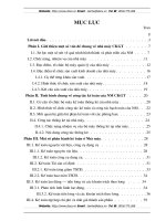 Vấn đề chung về công tác kế toán của NM CKGT