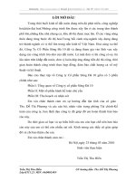 Một số phần hành kế toán chủ yếu của Công ty cổ phần Sông Đà 10