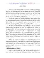 Đầu tư phát triển ngành chè Việt Nam -Thực trạng và giải pháp”