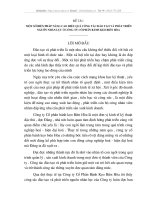 Một số biện pháp nâng cao hiệu quả công tác đào tạo và phát triển nguồn nhân lực ở công ty cổ phần bánh kẹo Biên Hòa