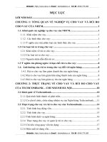 Một số giải pháp phòng ngừa và hạn chế rủi ro cho vay tại NHTMCPKT – Techcombank – Chi nhánh Hà Nội