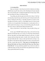 Thực trạng và các giải pháp nâng cao hiệu quả kinh doanh của Công ty du lịch Hà nội (Công ty mẹ) Tổng Công ty Du lịch Hà nội