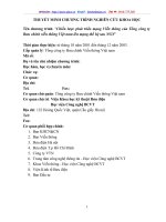 Chiến lược phát triển mạng Viễn thông của Tổng công ty Bưu chính viễn thông Việt nam lên mạng thế hệ sau NGN