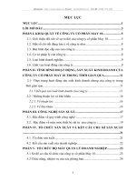 TÌNH HÌNH HOẠT ĐỘNG, SẢN XUẤT KINH DOANH CỦA CÔNG TY CỔ PHẦN MAY 10 TRONG THỜI GIAN QUA