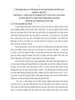 Giải pháp nâng cao chất lượng tiệc hội nghị hội thảo tại khách sạn Holidays- Hà Nội