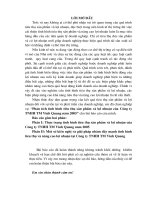 phân tích tình hình tiêu thụ sản phẩm và lợi nhuận của công ty TNHH TM Quang Vinh năm 2005