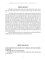 Hệ thông chính sách điều chỉnh kinh tế của nhà nước tư bản hiện đại