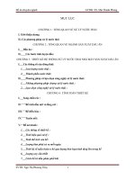 TỔNG QUAN VỀ XỬ LÝ NƯỚC THẢI