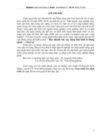 Phát triển công nghiệp và kết cấu hạ tầng phục vụ phát triển khu công nghiệp