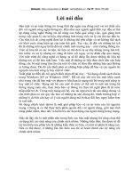 Sử dụng chính sách nhóm trong Windows XP và Windows 2003