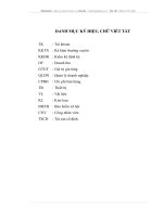 hoàn thiện kế toán chi phí, doanh thu và xác định kết quả tiêu thụ