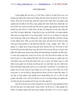 Tình hình đầu tư phát triển ngành Công nghiệp Dệt May quốc doanh thuộc Sở Công nghiệp Hà Nội