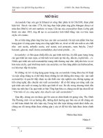 Các QTCB tổng hợp hữu cơ