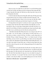 Một số giải pháp nh ằm nâng cao hiệu quả hoạt động lễ tân tại  Nhà Khách Hải Quân H ải Phòng