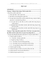 Thực trạng đầu tư phát triển ở Việt Nam và sự quán triệt các đặc điểm của đầu tư phát triển vào quản lý hoạt động đầu tư