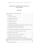 THỰC TRẠNG VÀ GIẢI PHÁP CHO VẤN ĐỀ QUÁ TẢI  DÂN SỐ Ở ĐÔ THỊ.