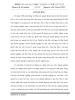 MỘT SỐ VẤN ĐỀ VỀ HUY ĐỘNG VỐN Ở CÔNG TY XÂY DỰNG SÔNG ĐÀ 8 - TỔNG CÔNG TY XÂY DỰNG SÔNG ĐÀ